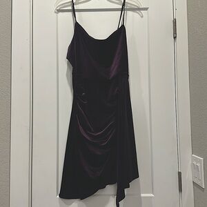 Purple Cocktail Dress